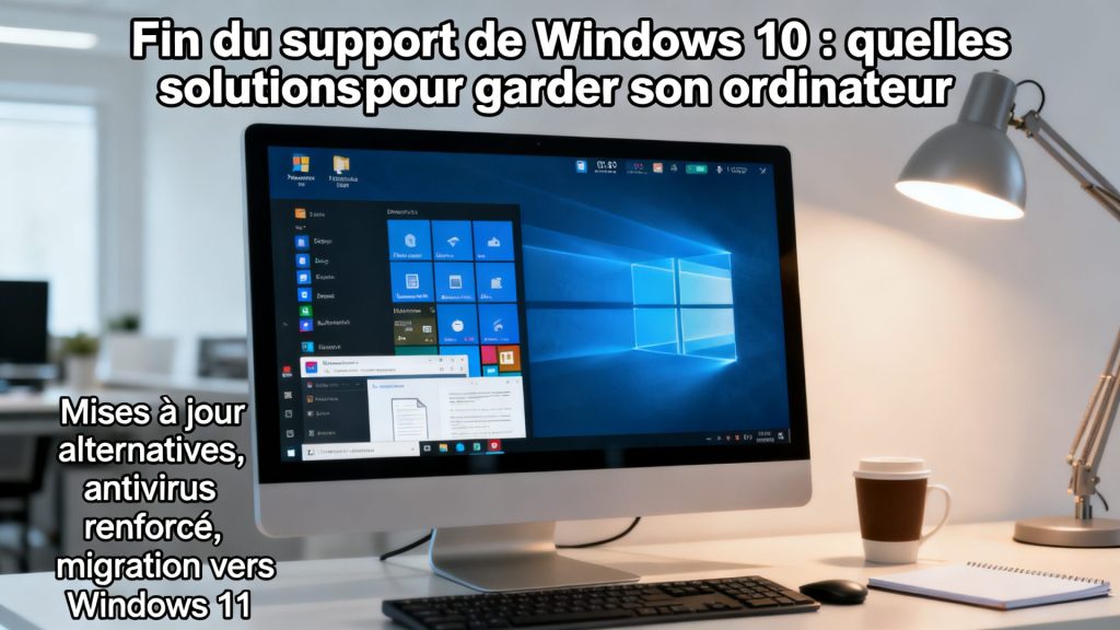 Fin du support de windows 10 : quelles solutions pour garder son ordinateur avec texte