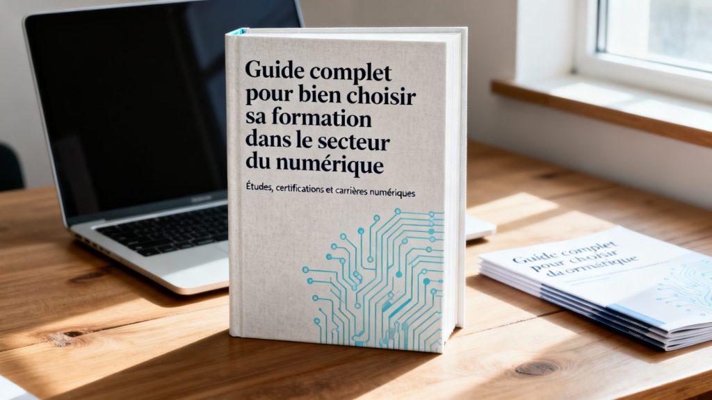 Guide complet pour bien choisir sa formation dans le secteur du numérique avec texte