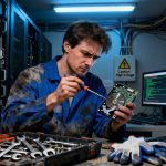 La face cachée et les contraintes du technicien de maintenance informatique sans aucun texte