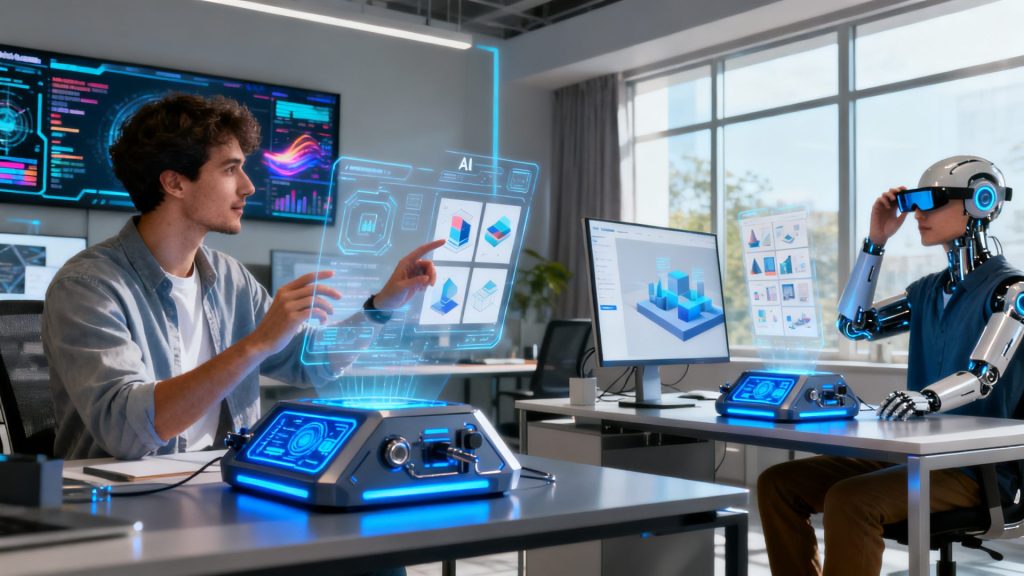 L'avenir du webdesign face à l'intelligence artificielle et l'immersion sans aucun texte