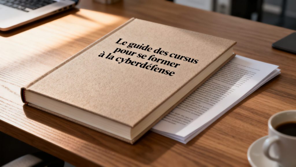 Le guide des cursus pour se former à la cyberdéfense. 