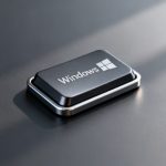 Emplacement et configuration du bouton sécurisé windows sans aucun texte