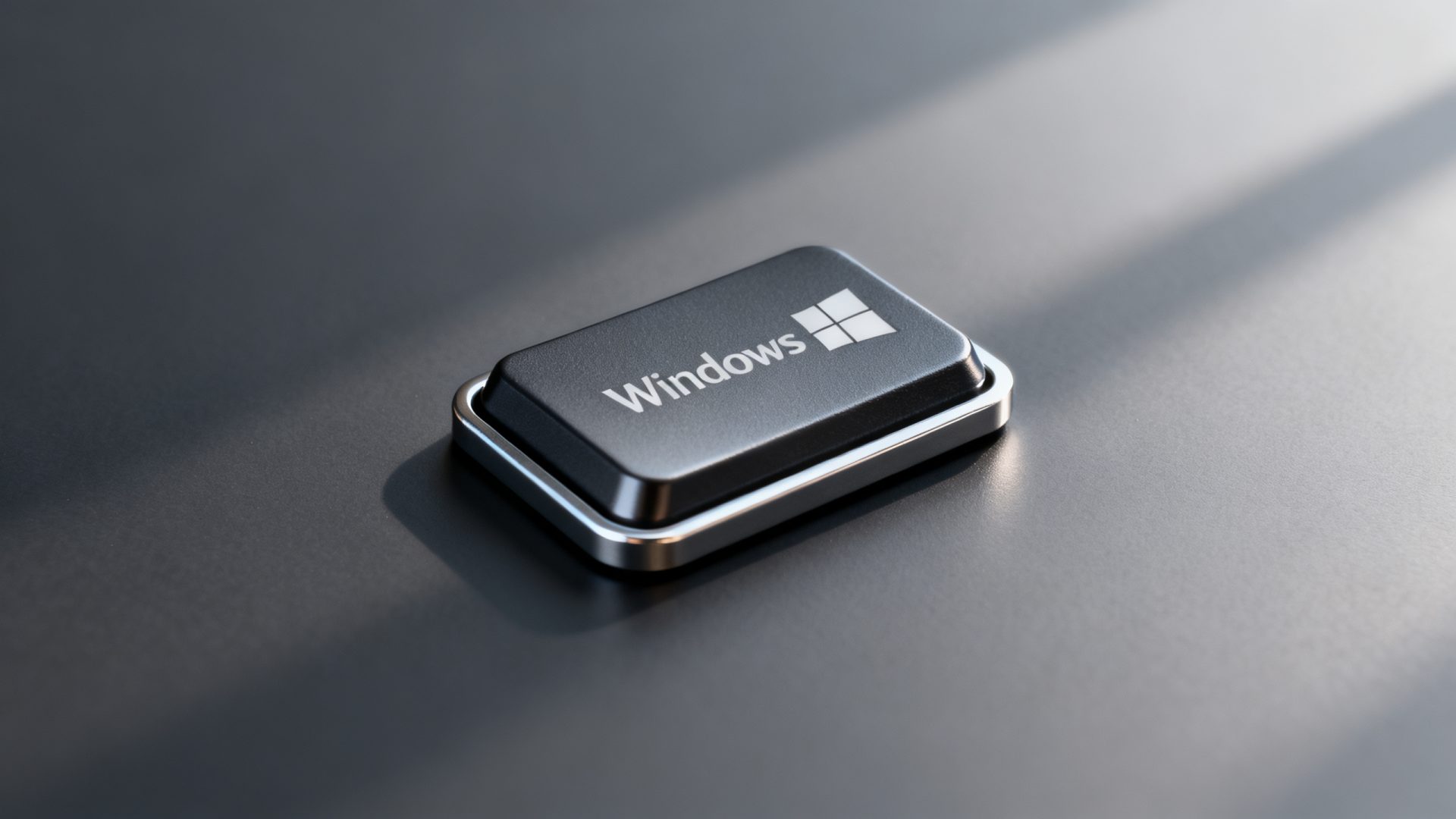 Emplacement et configuration du bouton sécurisé windows