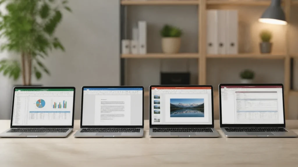 Quels sont les 4 logiciels d'application essentiels ?